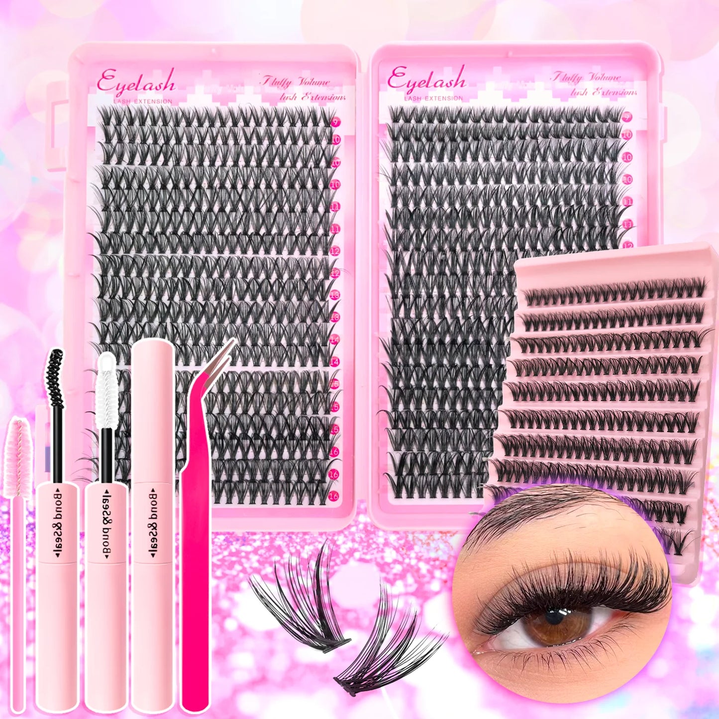VAIX Zianna Cluster Lash Kit