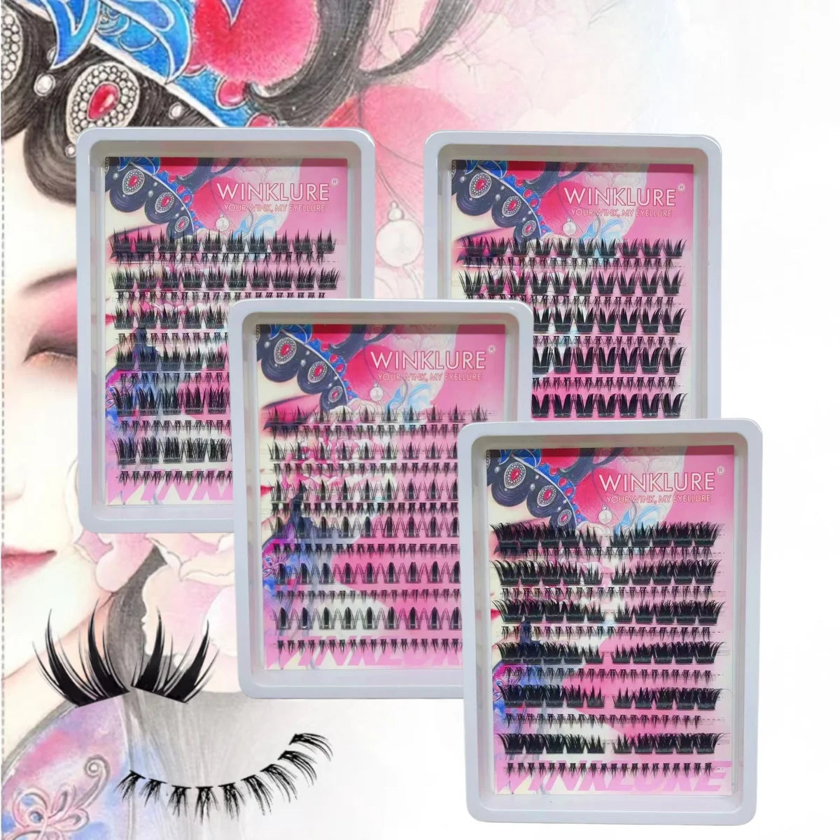 VAIX Kitana Manga Cat Eye Cluster Lashes