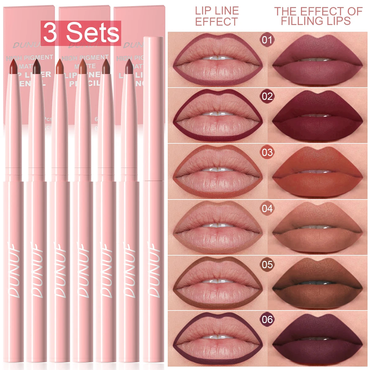 VAIX Lip Liner Set