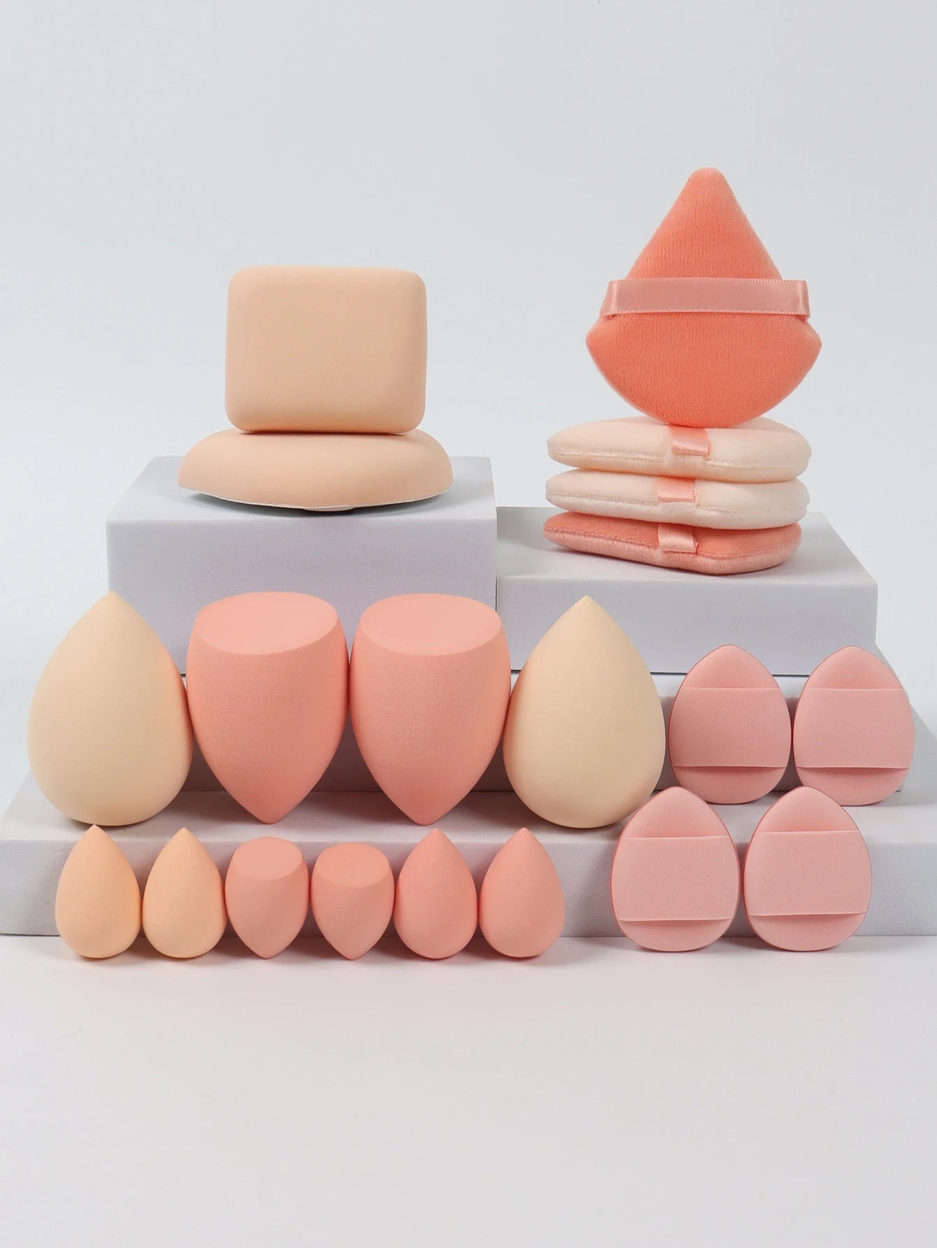 VAIX 20-Piece Makeup Sponge & Puff Set