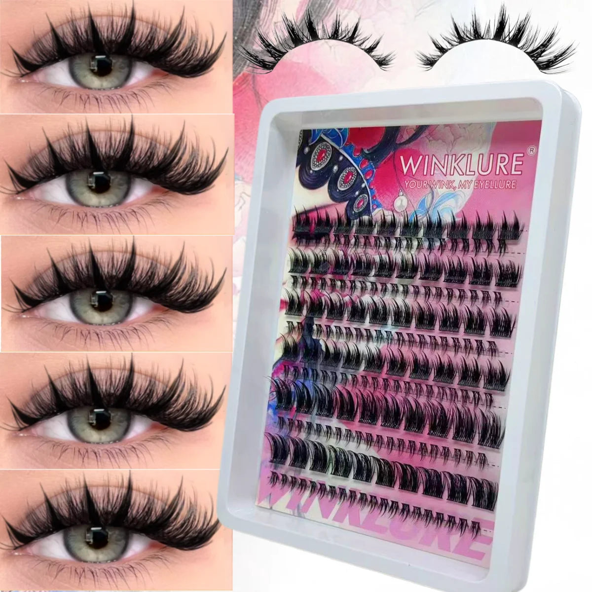 VAIX Kitana Manga Cat Eye Cluster Lashes