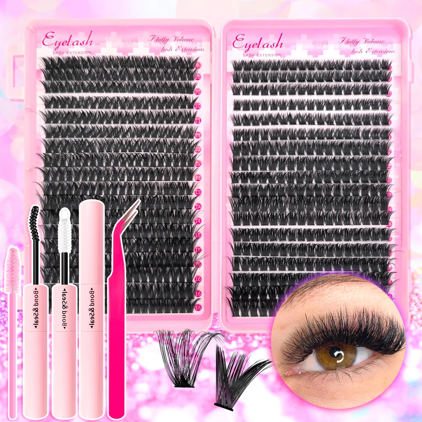 VAIX Zianna Cluster Lash Kit