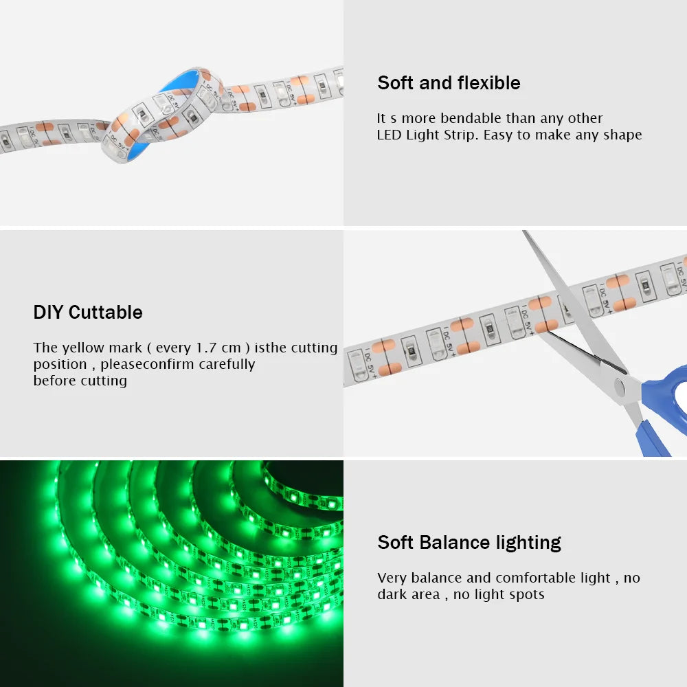VAIX Glow USB LED Strip