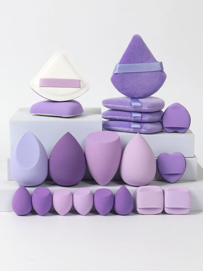 VAIX 20-Piece Makeup Sponge & Puff Set