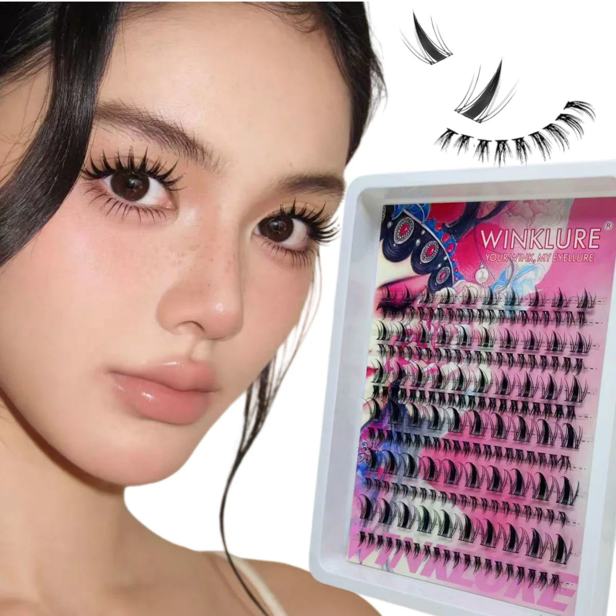 VAIX Kitana Manga Cat Eye Cluster Lashes