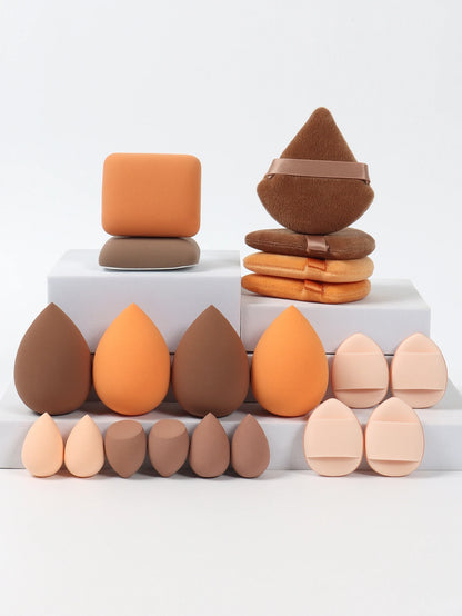 VAIX 20-Piece Makeup Sponge & Puff Set
