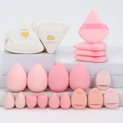 VAIX 20-Piece Makeup Sponge & Puff Set