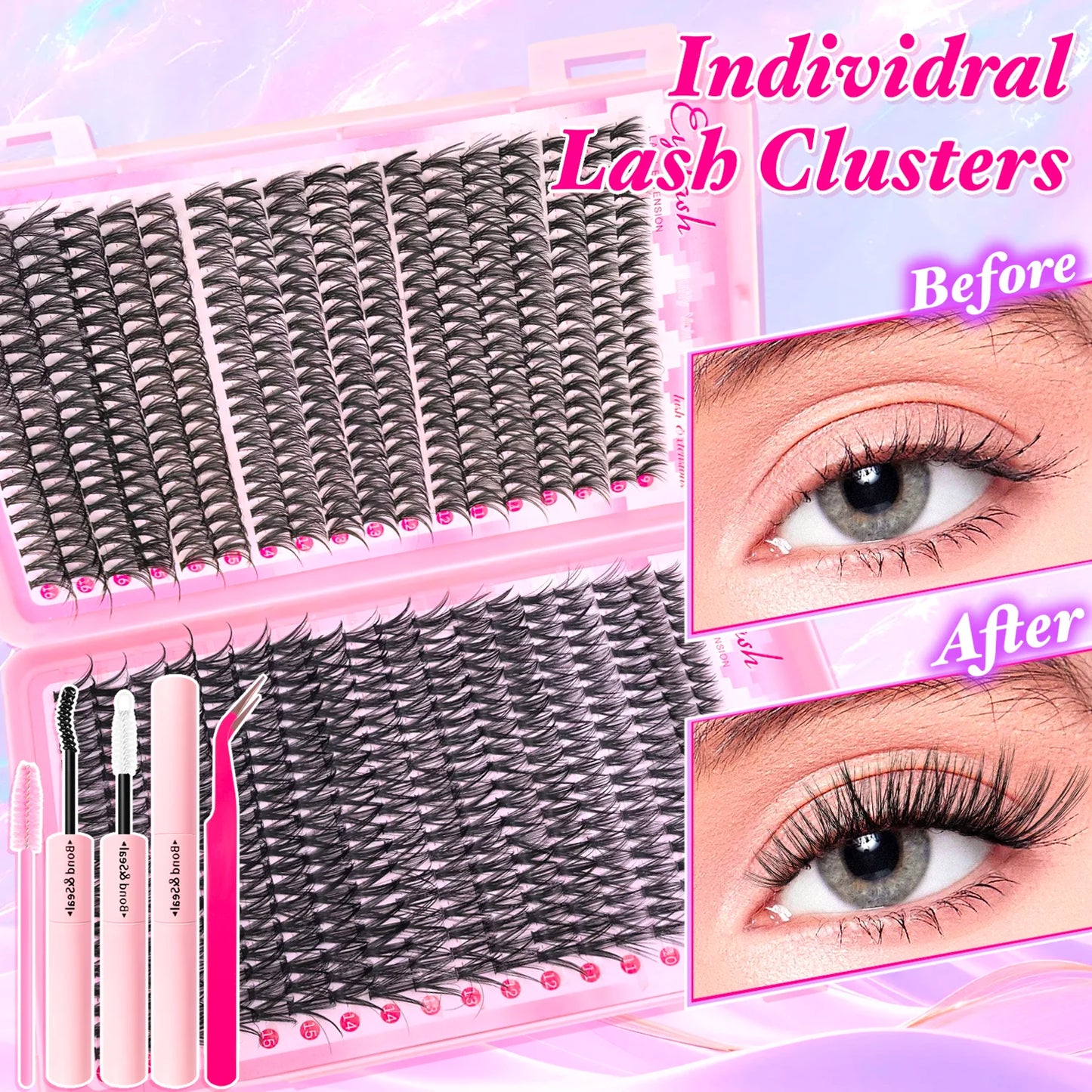 VAIX Zianna Cluster Lash Kit