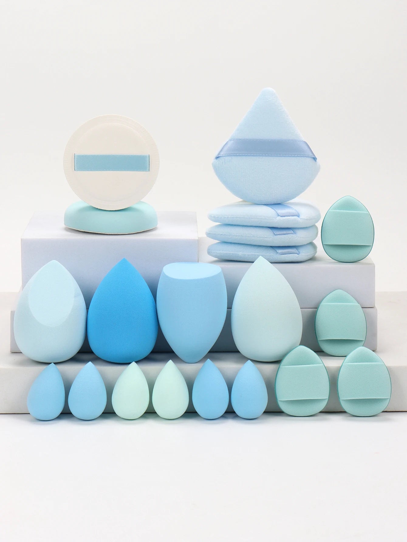 VAIX 20-Piece Makeup Sponge & Puff Set