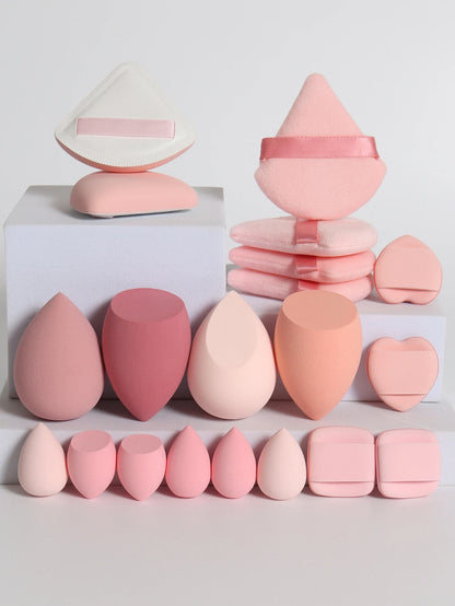 VAIX 20-Piece Makeup Sponge & Puff Set