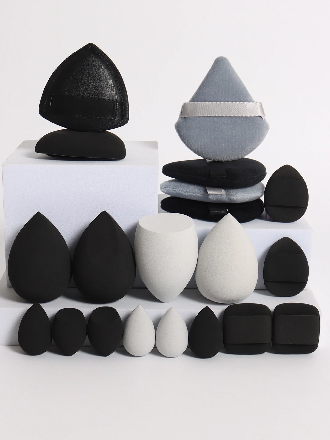 VAIX 20-Piece Makeup Sponge & Puff Set