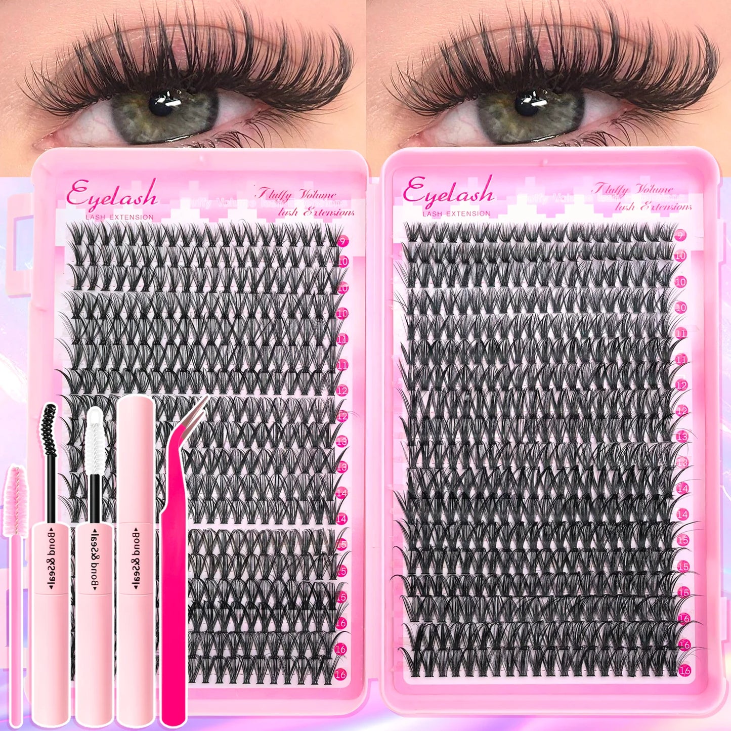 VAIX Zianna Cluster Lash Kit